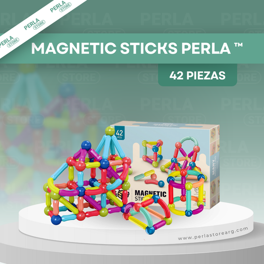 MAGNETIC STICKS PERLA™ 42 PIEZAS
